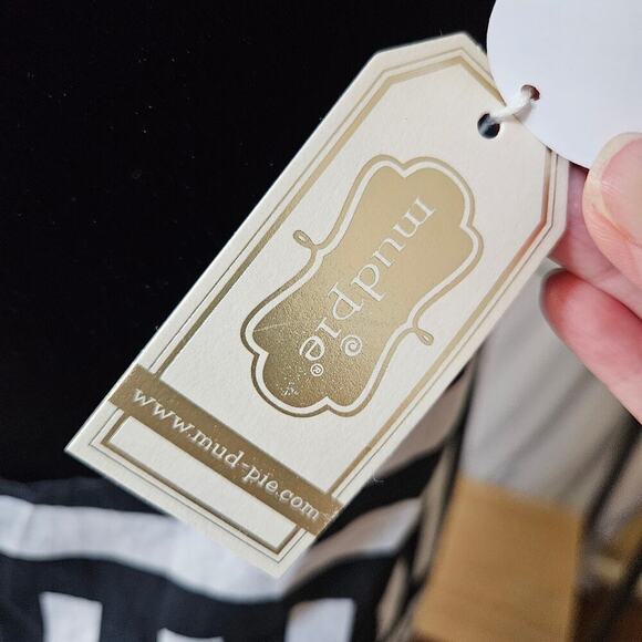 New Mudpie Black & White Cover Up Size S - Picture 11 of 11